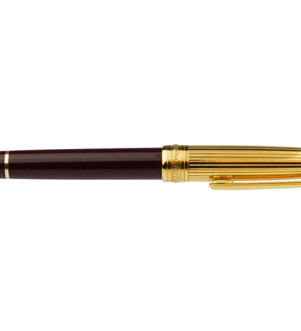 Montblanc Meisterstück Solitaire Doué Vermeil Füller No.144 Classique Bordeaux