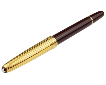 Montblanc Meisterstück Solitaire Doué Vermeil Füller No.144 Classique Bordeaux - meisterstück-shop.de