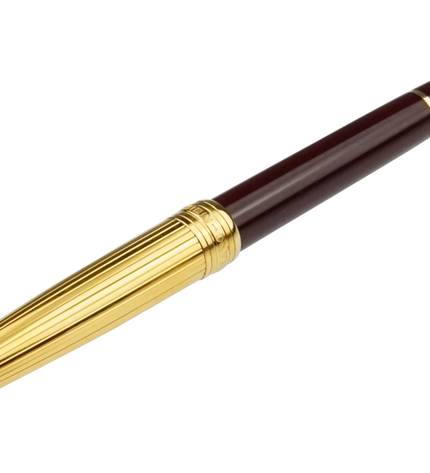 Montblanc Meisterstück Solitaire Doué Vermeil Füller No.144 Classique Bordeaux