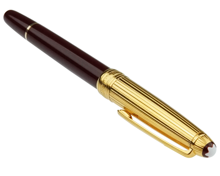 Montblanc Meisterstück Solitaire Doué Vermeil Füller No.144 Classique Bordeaux - meisterstück-shop.de