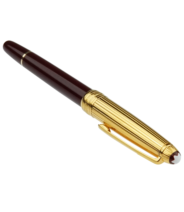 Montblanc Meisterstück Solitaire Doué Vermeil Füller No.144 Classique Bordeaux