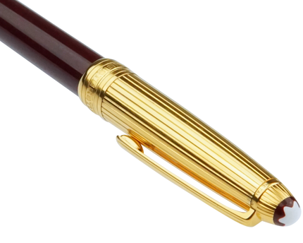 Montblanc Meisterstück Solitaire Doué Vermeil Füller No.144 Classique Bordeaux - meisterstück-shop.de