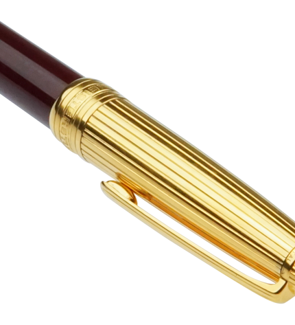 Montblanc Meisterstück Solitaire Doué Vermeil Füller No.144 Classique Bordeaux