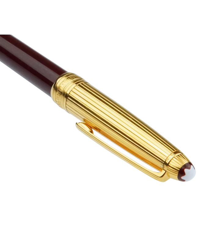 Montblanc Meisterstück Solitaire Doué Vermeil Füller No.144 Classique Bordeaux
