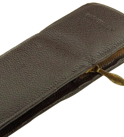 Montblanc Vintage 2er Lederetui Braun