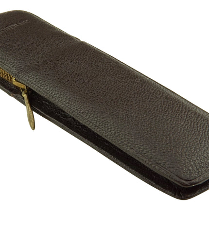 Montblanc Vintage 2er Lederetui Braun