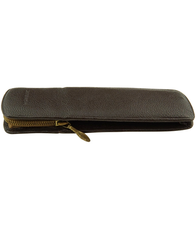 Montblanc Vintage 2er Lederetui Braun