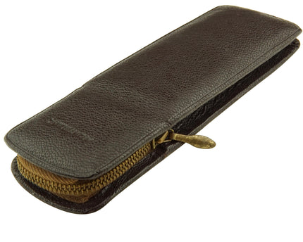 Montblanc Vintage 2er Lederetui Braun - meisterstück-shop.de