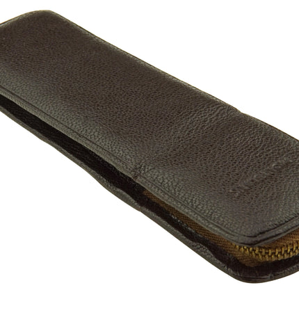 Montblanc Vintage 2er Lederetui Braun