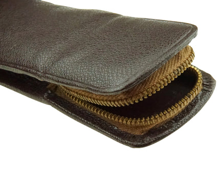 Montblanc Vintage 2er Lederetui Braun - meisterstück-shop.de