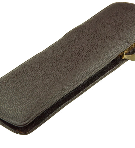 Montblanc Vintage 2er Lederetui Braun
