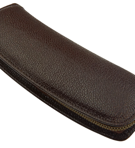 Montblanc Vintage 2er Lederetui Braun