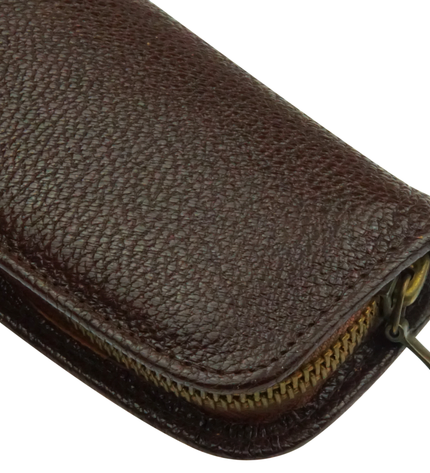 Montblanc Vintage 2er Lederetui Braun