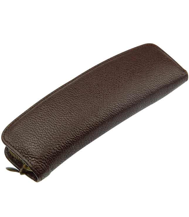 Montblanc Vintage 2er Lederetui Braun