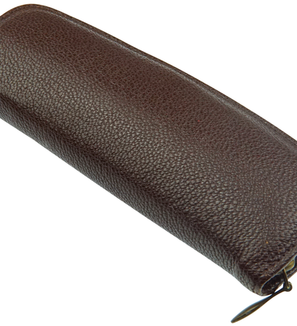 Montblanc Vintage 2er Lederetui Braun