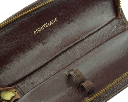Montblanc Vintage 2er Lederetui Braun - meisterstück-shop.de