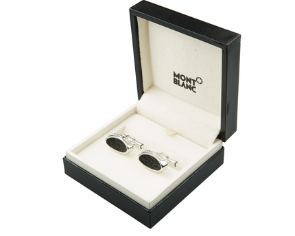 Montblanc Men's Jewellery Shark Manschettenknöpfe 925er Sterling Silber - meisterstück-shop.de