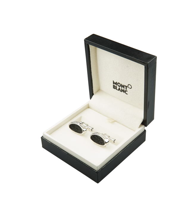 Montblanc Men's Jewellery Shark Manschettenknöpfe 925er Sterling Silber