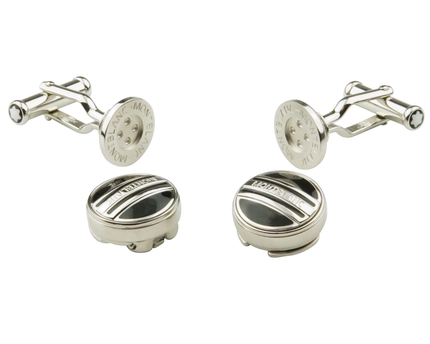 Montblanc Men's Jewellery Manschettenknöpfe Stainless Steel - meisterstück-shop.de