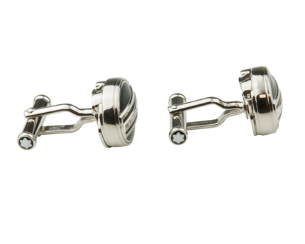 Montblanc Men's Jewellery Manschettenknöpfe Stainless Steel - meisterstück-shop.de