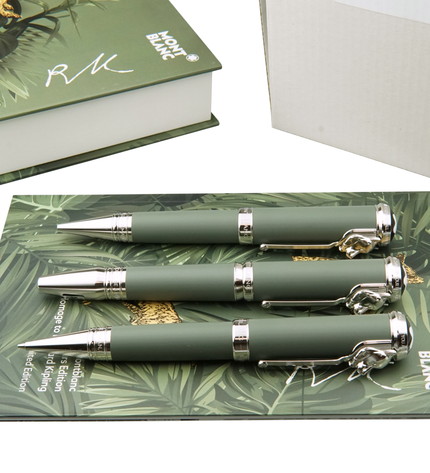 Montblanc Writers Edition 2019 Homage to Rudyard Kipling 3er Set