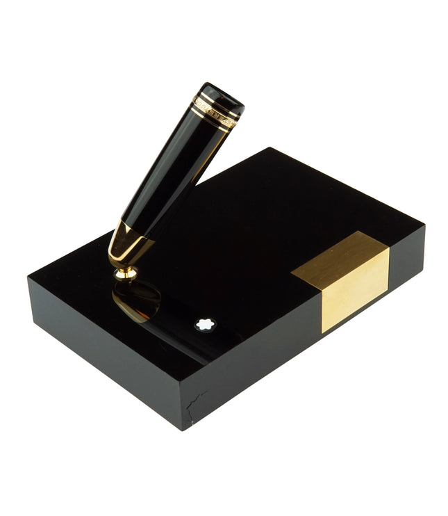 Montblanc Meisterstück Desk Accessoires Pen Stand Füller No.149 Gold Coated - meisterstück-shop.de