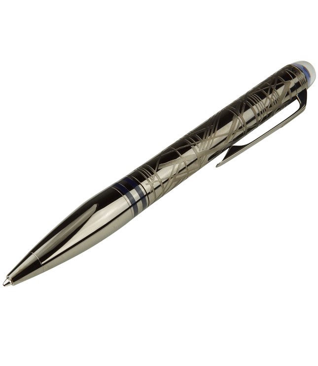 Montblanc Starwalker Spaceblue Metal Line Kugelschreiber