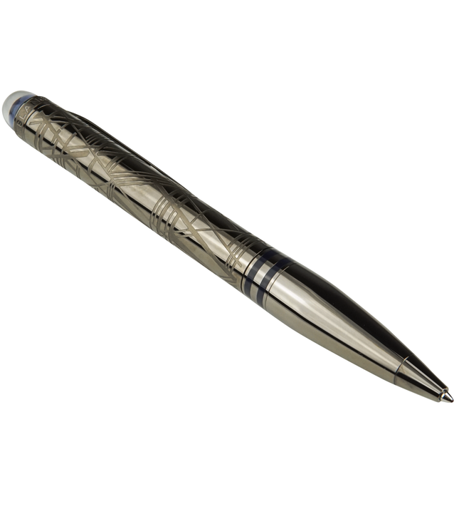 Montblanc Starwalker Spaceblue Metal Line Kugelschreiber