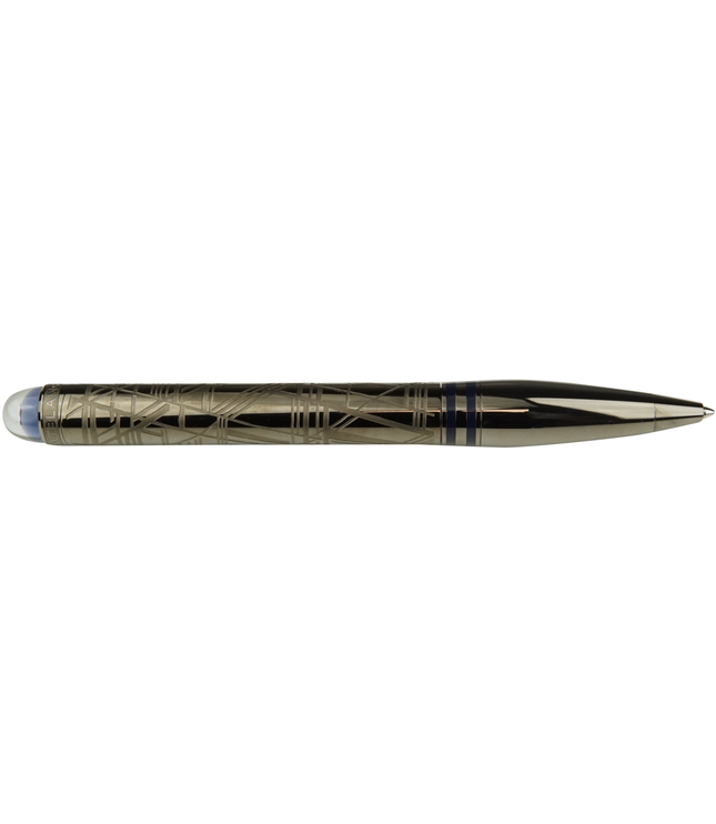 Montblanc Starwalker Spaceblue Metal Line Kugelschreiber