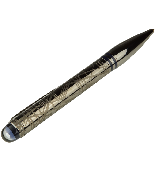 Montblanc Starwalker Spaceblue Metal Line Kugelschreiber