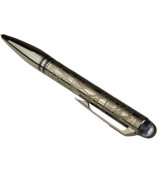 Montblanc Starwalker Spaceblue Metal Line Kugelschreiber