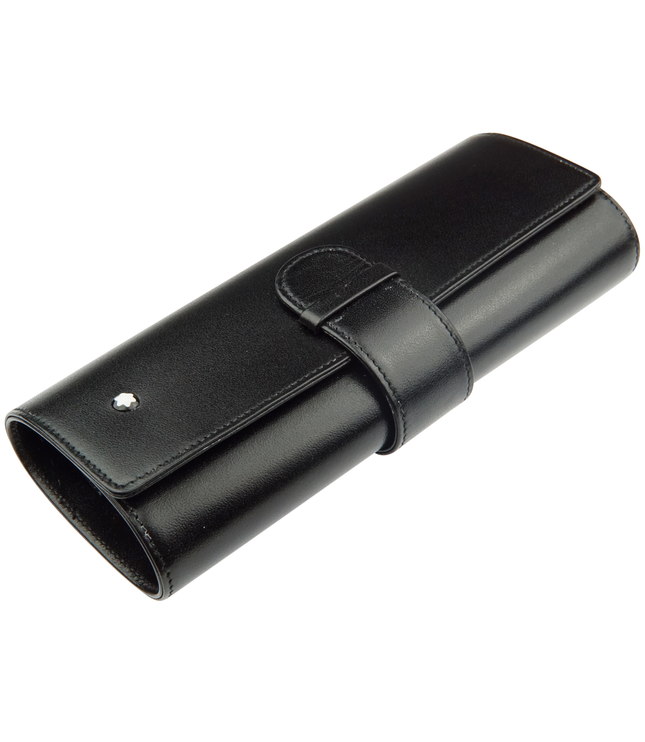Montblanc Meisterstück 1er Traveller Lederetui Schwarz
