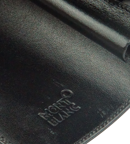Montblanc Meisterstück 1er Traveller Lederetui Schwarz