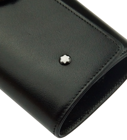 Montblanc Meisterstück 1er Traveller Lederetui Schwarz