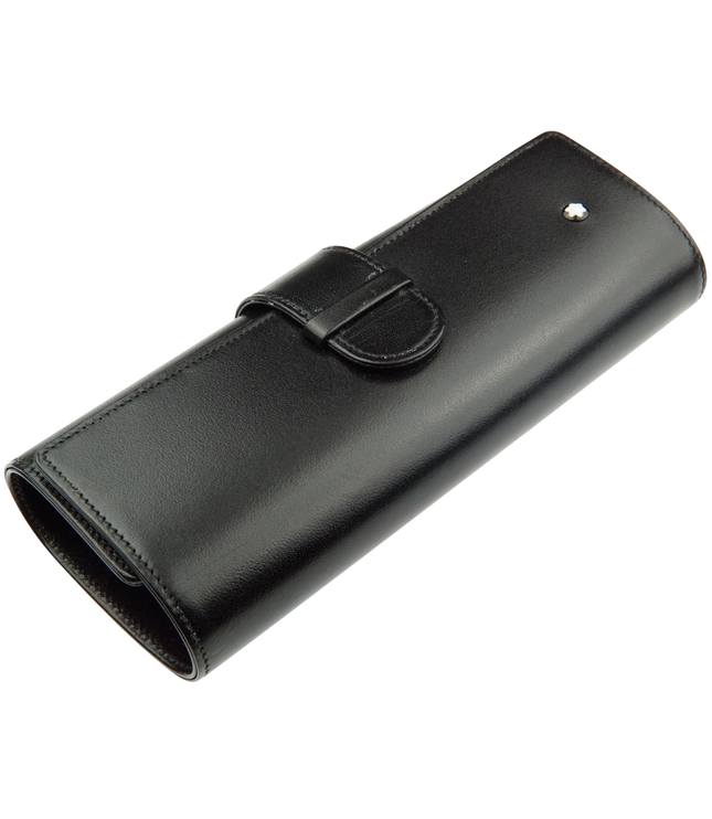Montblanc Meisterstück 1er Traveller Lederetui Schwarz