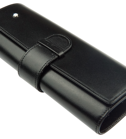 Montblanc Meisterstück 1er Traveller Lederetui Schwarz