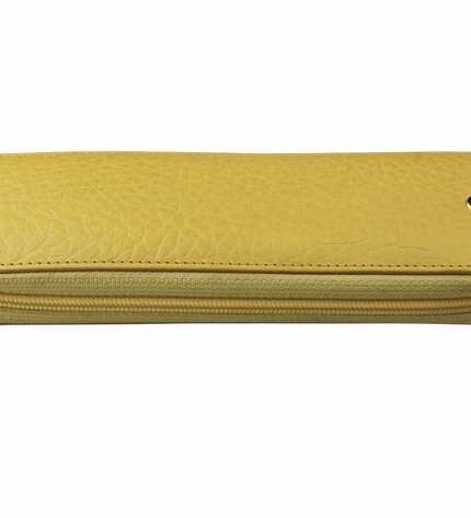 Montblanc Meisterstück Soft Grain 2er Lederetui Gelb - Sample