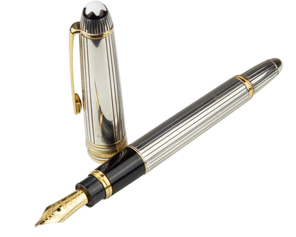 Montblanc Meisterstück Solitaire 925er Sterling Silber Füller No.114 Mozart - meisterstück-shop.de