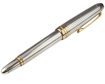 Montblanc Meisterstück Solitaire 925er Sterling Silber Füller No.114 Mozart - meisterstück-shop.de