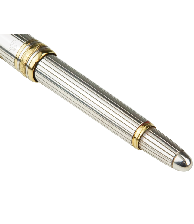 Montblanc Meisterstück Solitaire 925er Sterling Silber Füller No.114 Mozart