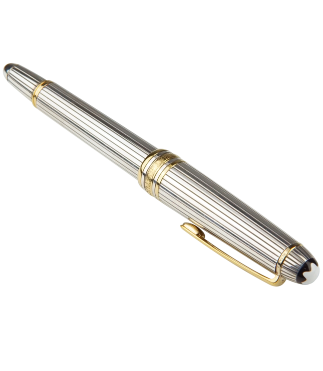 Montblanc Meisterstück Solitaire 925er Sterling Silber Füller No.114 Mozart