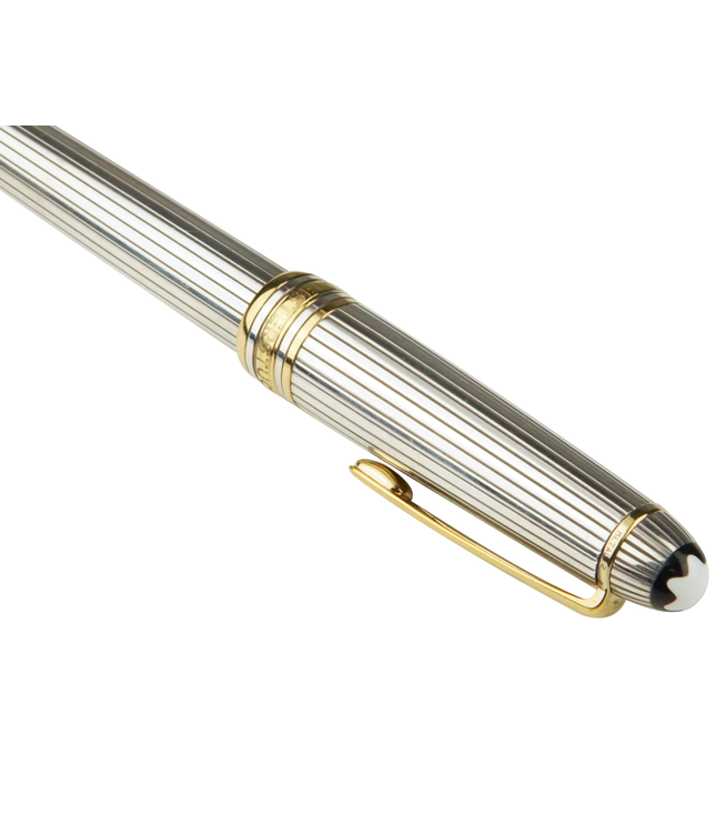 Montblanc Meisterstück Solitaire 925er Sterling Silber Füller No.114 Mozart