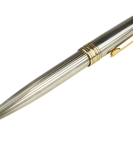Montblanc Meisterstück Solitaire 925er Sterling Silber Kugelschreiber No.164 Classique