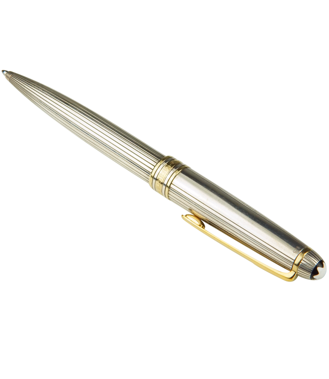 Montblanc Meisterstück Solitaire 925er Sterling Silber Kugelschreiber No.164 Classique