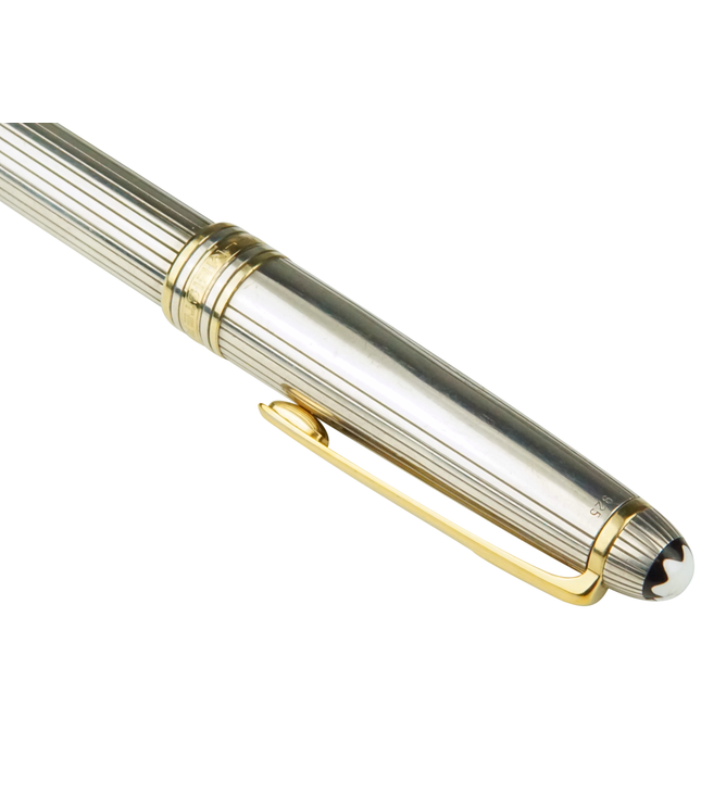 Montblanc Meisterstück Solitaire 925er Sterling Silber Kugelschreiber No.164 Classique