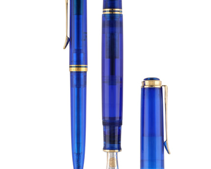 Pelikan M800 & K800 Blue Ocean Füller Kugelschreiber Set Limited Edition