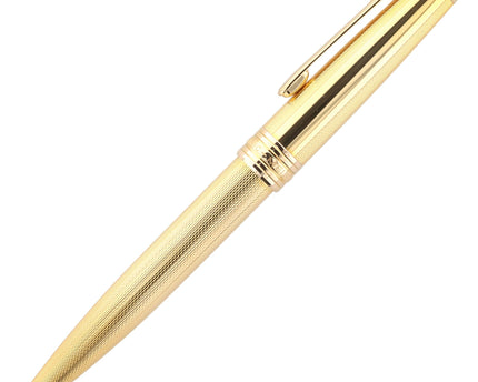 Montblanc Meisterstück Solitaire Gold Plated Kugelschreiber No.164 Classique
