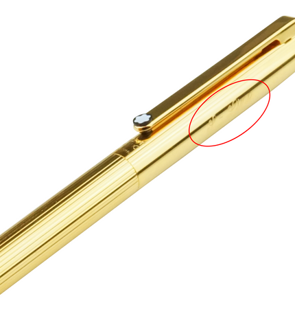 Montblanc S Line Kugelschreiber Nr.2947 Gold