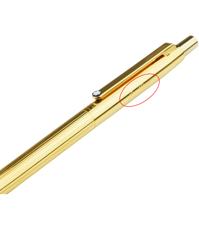 Montblanc S Line Kugelschreiber Nr.2947 Gold