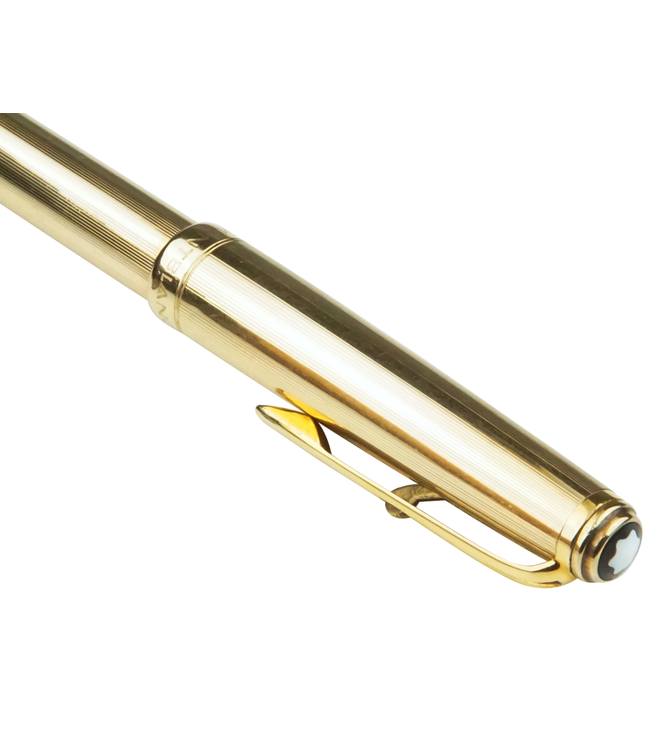 Montblanc Meisterstück Kugelschreiber Nr.715 Walzgold